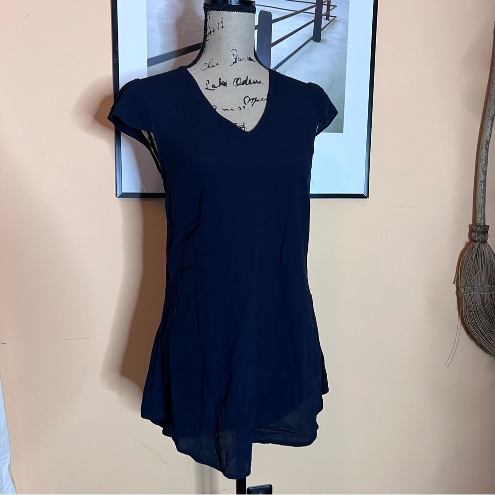 💚Maeve navy tunic